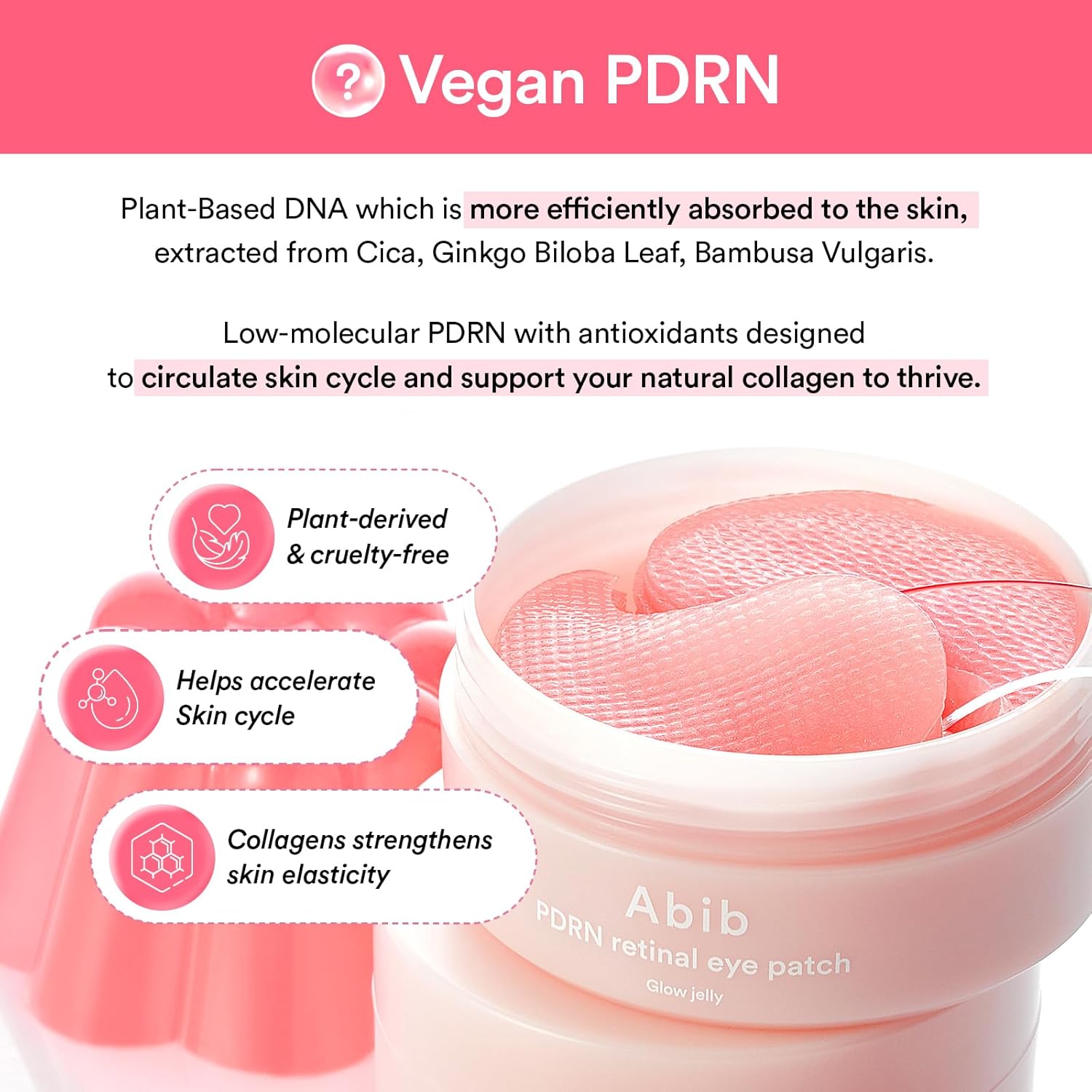 Abib PDRN & Collagen Eye Patch Duo: PDRN Retinol Eye Patches 60 + Collagen Eye Patches Jericho Rose 60, Korean Under Eye Patches for Puffy Eyes and Dark Circles, Korean Skin Care Set