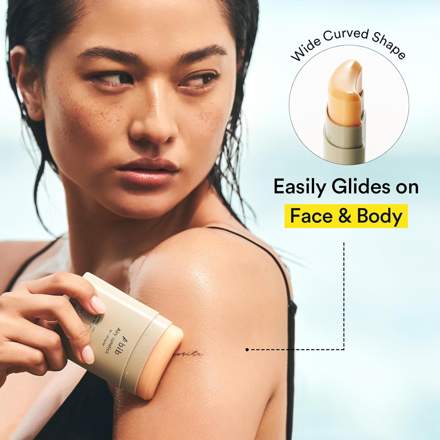 Abib Airy Sun Care Duo : Airy Suntick&Airy Clear Sunscreen - Korean Suncreen Suncare Sunblock No White cast Reef Safe Primer poreless