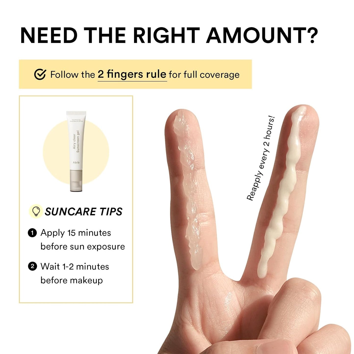 Abib Airy Sun Care Duo : Airy Suntick&Airy Clear Sunscreen - Korean Suncreen Suncare Sunblock No White cast Reef Safe Primer poreless